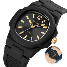 SKMEI 1717 Custom Brand Quartz Watches Silicone Band OEM Men Wristwatch Wholesale